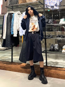 「PAGEBOY（ページボーイ）のアイテム（アクセサリー）」を使った、かなうさん（メンズ・172cm）の春コーディネート