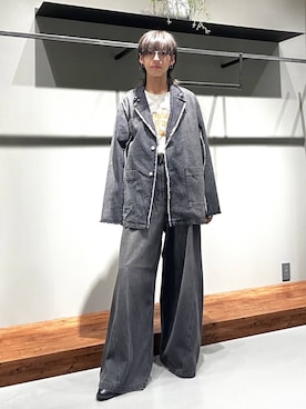「PAGEBOY（ページボーイ）のアイテム（ジャケット/アウター）」を使った、かなうさん（メンズ・172cm）の夏コーディネート