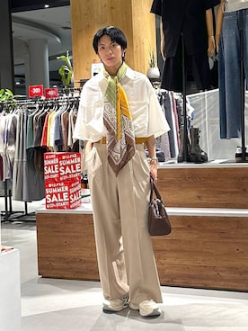 「アイテム（財布/小物）」を使った、かなうさん（メンズ・172cm）の夏コーディネート