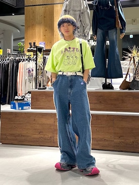 「PAGEBOY（ページボーイ）のアイテム」を使った、かなうさん（メンズ・172cm）の春コーディネート