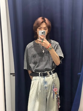 「PAGEBOY（ページボーイ）のアイテム」を使った、かなうさん（メンズ・172cm）の春コーディネート