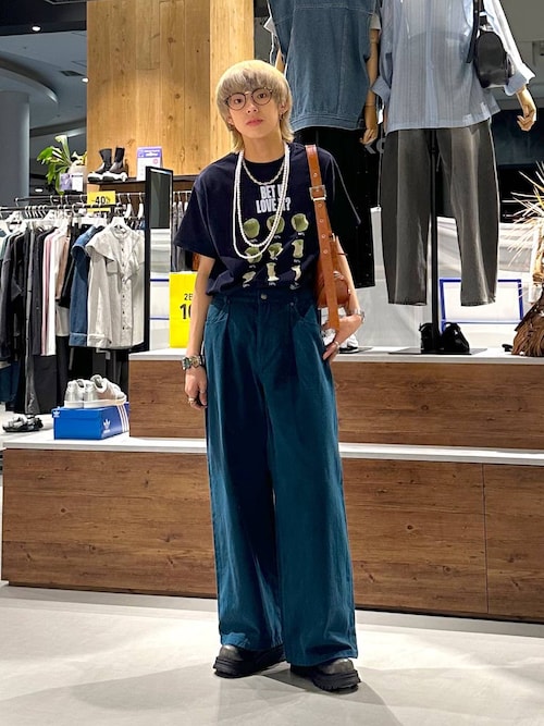 セール】《UNISEX》ワイドタックパンツ（チノパンツ）｜PBLIM