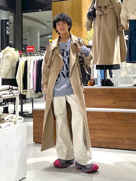 「PAGEBOY（ページボーイ）のアイテム（ジャケット/アウター）」を使った、かなうさん（メンズ・172cm）の冬コーディネート