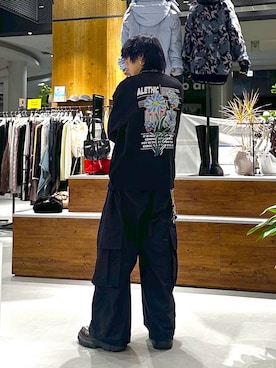 「Anui（アニュイ）のアイテム（パンツ）」を使った、かなうさん（メンズ・172cm）の秋コーディネート