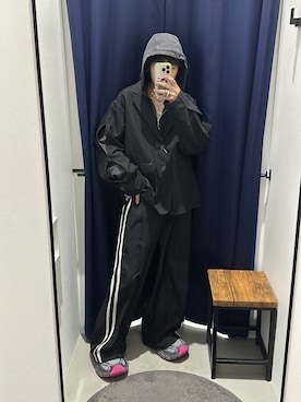 「PAGEBOY（ページボーイ）のアイテム（トップス）」を使った、かなうさん（メンズ・172cm）の冬コーディネート