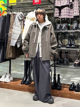 かなうさん(メンズ・172cm)の冬コーディネート