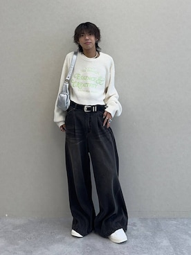「PAGEBOY（ページボーイ）のアイテム（バッグ）」を使った、かなうさん（メンズ・172cm）の秋コーディネート