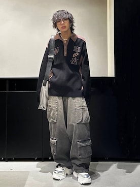 「PAGEBOY（ページボーイ）のアイテム（ブーツ）」を使った、かなうさん（メンズ・172cm）の秋コーディネート