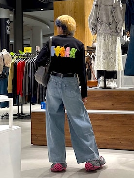 「PAGEBOY（ページボーイ）のアイテム（パンツ）」を使った、かなうさん（メンズ・172cm）の春コーディネート