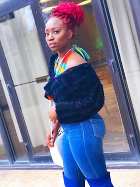 「アイテム（チューブトップ、その他）」を使った、Empress Jaèlさん（レディース・165cm）の秋コーディネート