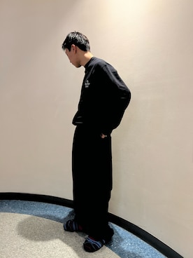 「BlackEyePatch（ブラックアイパッチ）のアイテム」を使った、takuya satoさん（メンズ・182cm）の冬コーディネート