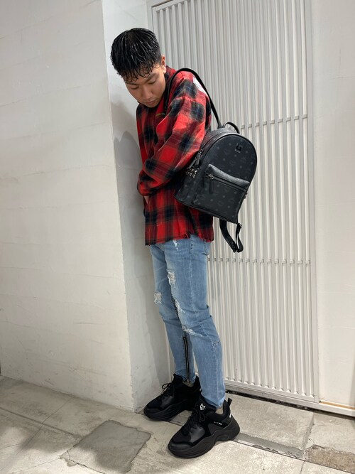 MCM バッグパック リュック　サイドスタッズ　ブラック　スモール Medium Stark サイドスタッズ バックパック - ヴィセトス