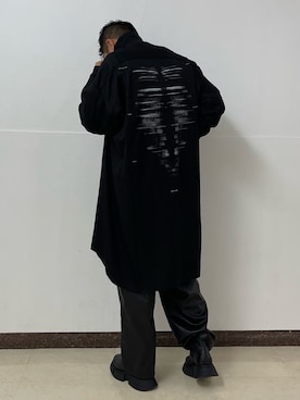 「DANKE SCHON（ダンケシェーン）のアイテム（スラックス）」を使った、takuya satoさん（メンズ・182cm）の冬コーディネート