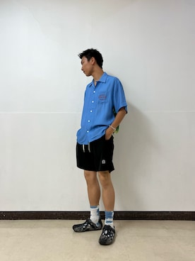 「BlackEyePatch（ブラックアイパッチ）のアイテム」を使った、takuya satoさん（メンズ・182cm）の夏コーディネート