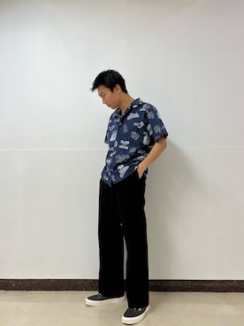 「BlackEyePatch（ブラックアイパッチ）のアイテム」を使った、takuya satoさん（メンズ・182cm）の春コーディネート
