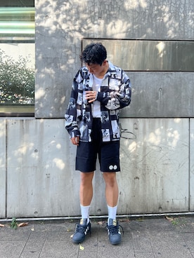 「BlackEyePatch（ブラックアイパッチ）のアイテム」を使った、takuya satoさん（メンズ・182cm）の夏コーディネート
