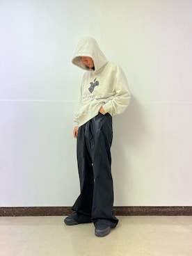 「SOMEIT（サミット）のアイテム」を使った、takuya satoさん（メンズ・182cm）の春コーディネート