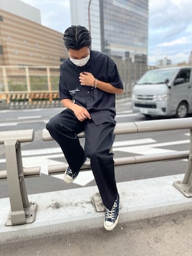 takuya satoさん（メンズ・182cm）の夏コーディネート