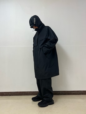 「DANKE SCHON（ダンケシェーン）のアイテム（シューズ）」を使った、takuya satoさん（メンズ・182cm）の冬コーディネート