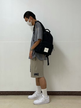 「Danke schon」｜「アイテム（スウェットパンツ）」を使った、takuya satoさん（メンズ・182cm）の夏コーディネート