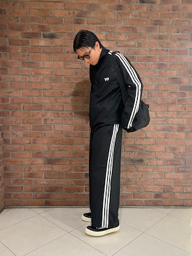 「Y-3（ワイスリー）のアイテム（ジャケット/アウター）」を使った、takuya satoさん（メンズ・182cm）の秋コーディネート