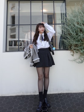 「アイテム（ジャケット/アウター）」を使った、yuiさん（レディース・159cm・20代）の夏コーディネート