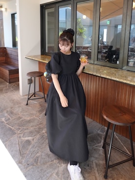 「アイテム（ワンピース/ドレス）」を使った、yuiさん（レディース・159cm・20代）の夏コーディネート