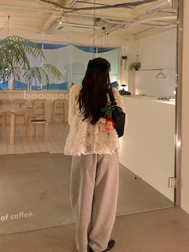 「アイテム（バレエシューズ）」を使った、yuiさん（レディース・159cm）の夏コーディネート
