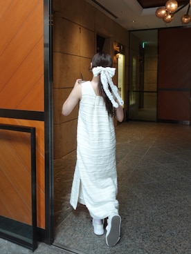「アイテム（ワンピース/ドレス）」を使った、yuiさん（レディース・159cm・20代）の夏コーディネート