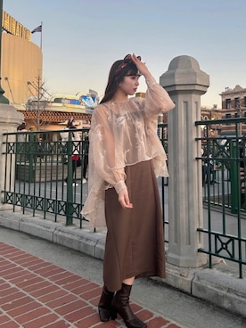 yuiさん（レディース・159cm・20代）の秋コーディネート
