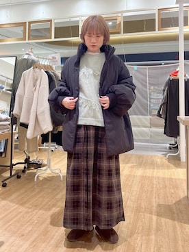 miyuさん（レディース・157cm）の冬コーディネート
