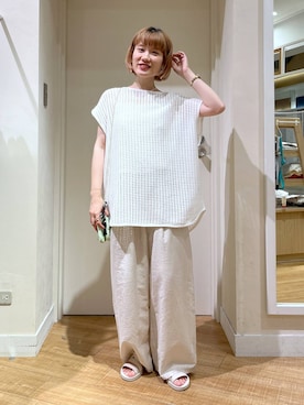 「アイテム（財布/小物）」を使った、miyuさん（レディース・157cm・30代）の夏コーディネート