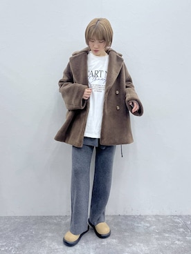 miyuさん（レディース・157cm）の冬コーディネート