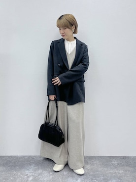 「アイテム（パンプス）」を使った、miyuさん（レディース・157cm・30代）の秋コーディネート