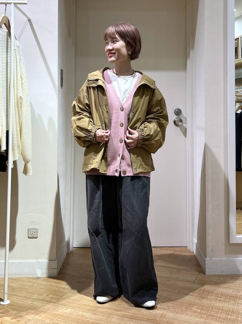 セール】ナイロンスタンドカラーブルゾン（ブルゾン）｜studio CLIP