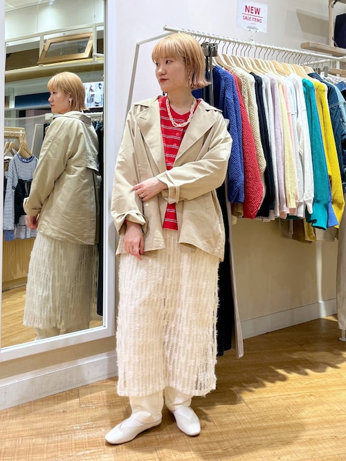 studio CLIP＊ヘンリーネックマルチボーダープルオーバー セール】【ONKUL掲載商品】ヘンリーネックマルチボーダープル