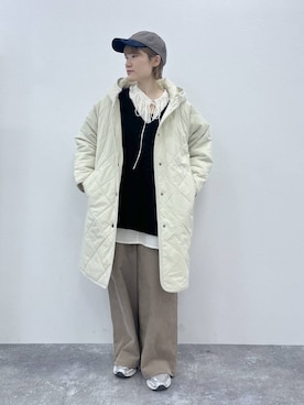 「studio CLIP（スタディオクリップ）のアイテム」を使った、miyuさん（レディース・157cm）の冬コーディネート