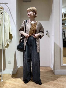 「骨格ウェーブ」｜miyuさん（レディース・157cm・30代）の秋コーディネート