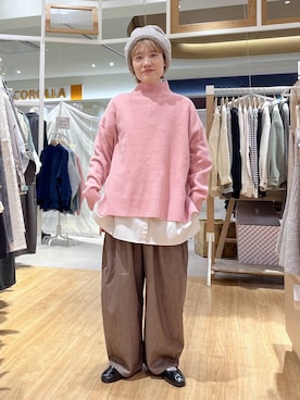 「アイテム（パンプス）」を使った、miyuさん（レディース・157cm・30代）の秋コーディネート