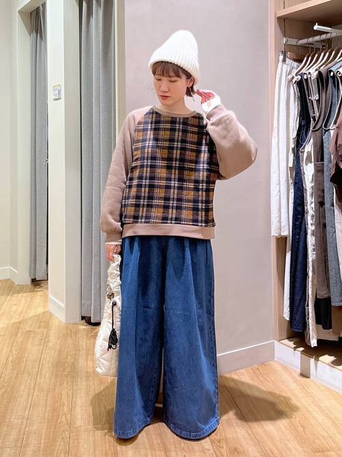miyu（studioCLIP 千葉ニュータウン店）｜studio CLIPのニットキャップ/ビーニーを使ったコーディネート WEAR
