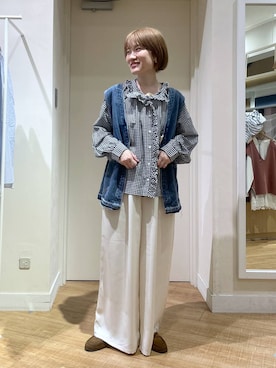 miyuさん（レディース・157cm）の春コーディネート