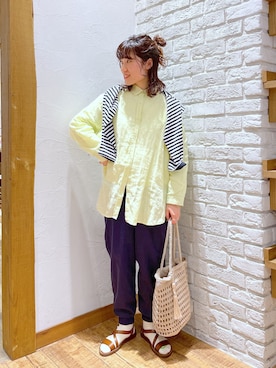 miyuさん（レディース・157cm）の春コーディネート