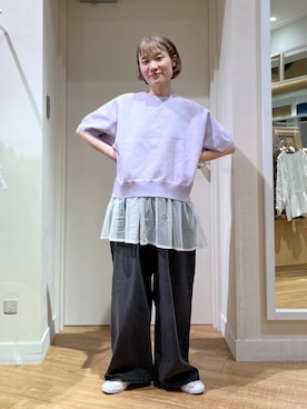 「アイテム（その他シューズ）」を使った、miyuさん（レディース・157cm・30代）の夏コーディネート