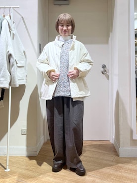 「クリップニット_studio CLIP」｜miyuさん（レディース・157cm）の秋コーディネート