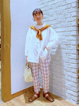 miyuさん（レディース・157cm）の春コーディネート