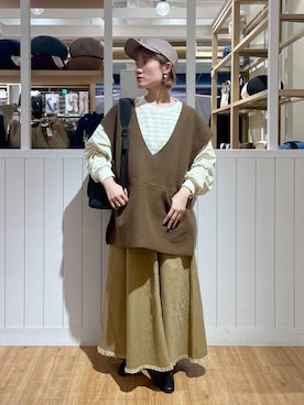 「natural by clip_studio CLIP」｜「アイテム（その他シューズ）」を使った、miyuさん（レディース・157cm）の春コーディネート