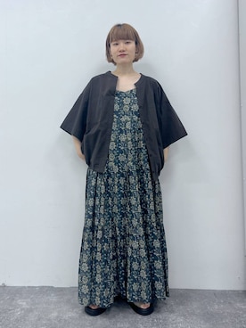 「studio CLIP（スタディオクリップ）のアイテム」を使った、miyuさん（レディース・157cm）の夏コーディネート