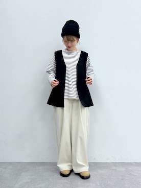 miyuさん（レディース・157cm）の冬コーディネート