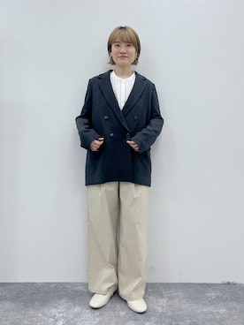 「アイテム（パンプス）」を使った、miyuさん（レディース・157cm・30代）の冬コーディネート