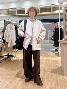 miyuさん（レディース・157cm）の冬コーディネート